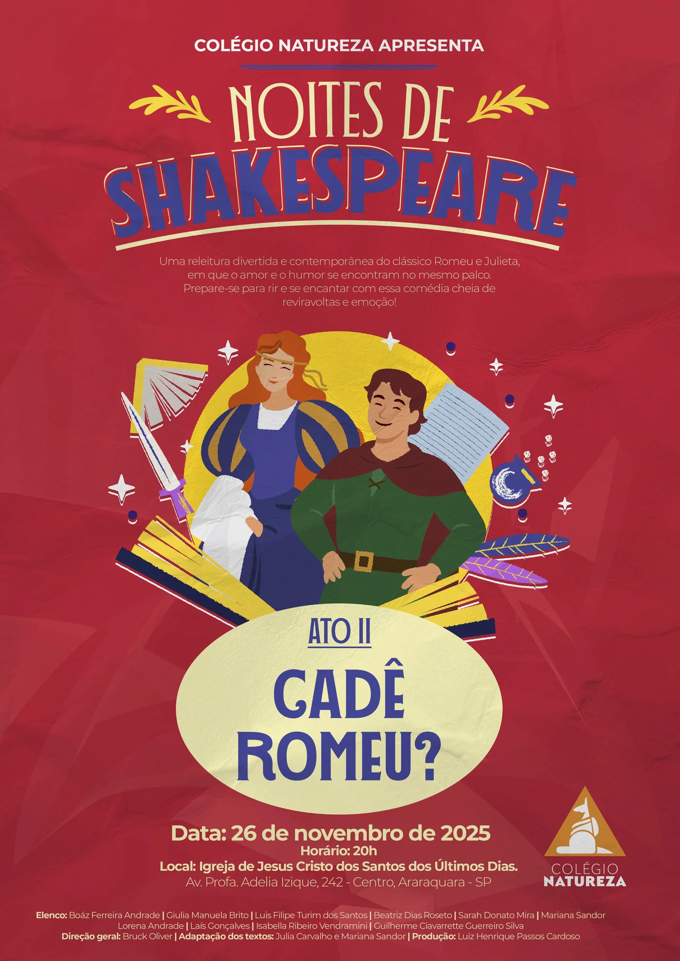 Cartaz Noites de Shakespeare — Ato I: Sonho de uma Noite de Verão