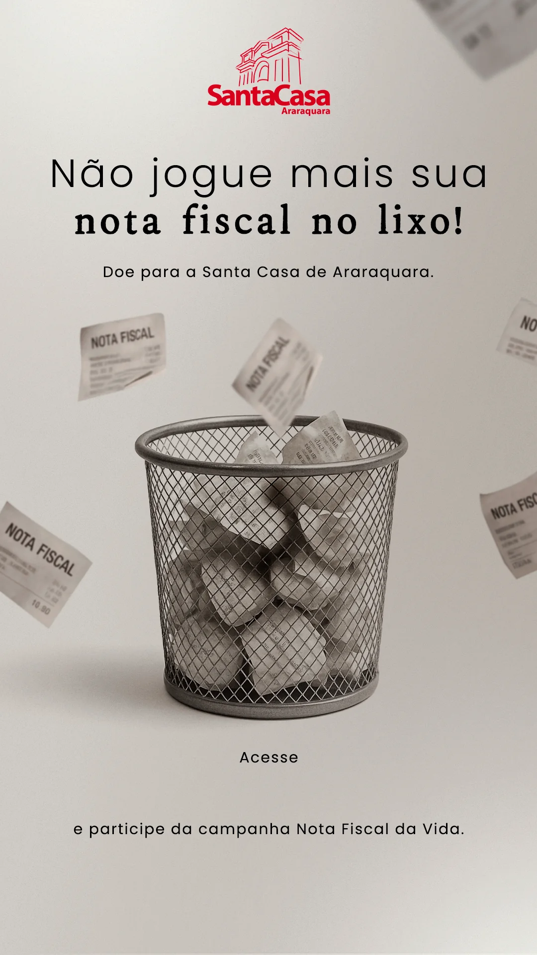 Story IG com pulmão de notas fiscais